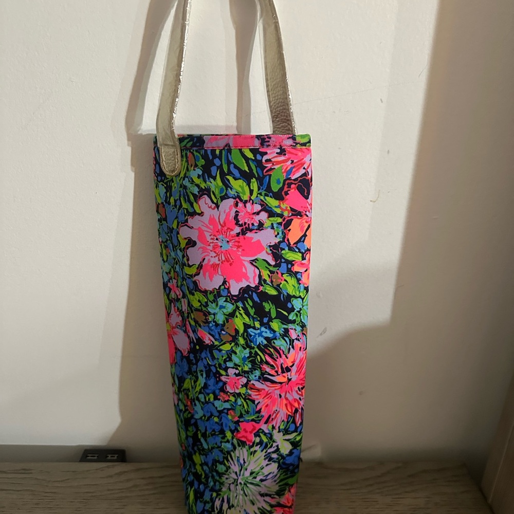 Lilly Pulitzer Floral Multicolor Tote Bag